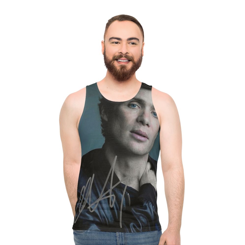 Cillian Murphy Autographed Tank Top
