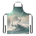 Illustration of the prehistoric pterosaur Cimoliopterus on a durable apron