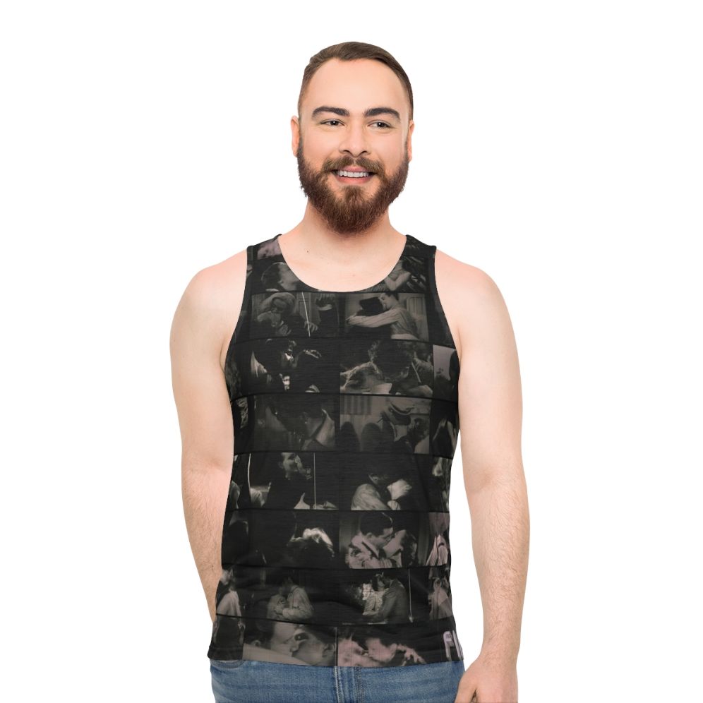 Cinema Paradiso Censored Kisses Unisex Tank Top