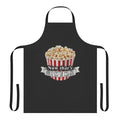 A stylish movie-themed apron for film and popcorn enthusiasts