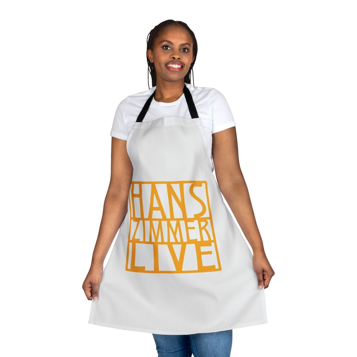 Apron featuring a cinematic music design inspired by composer Hans Zimmer
