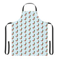 Ringmaster duck wearing a circus-themed apron