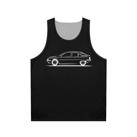 Citroën BX unisex tank top