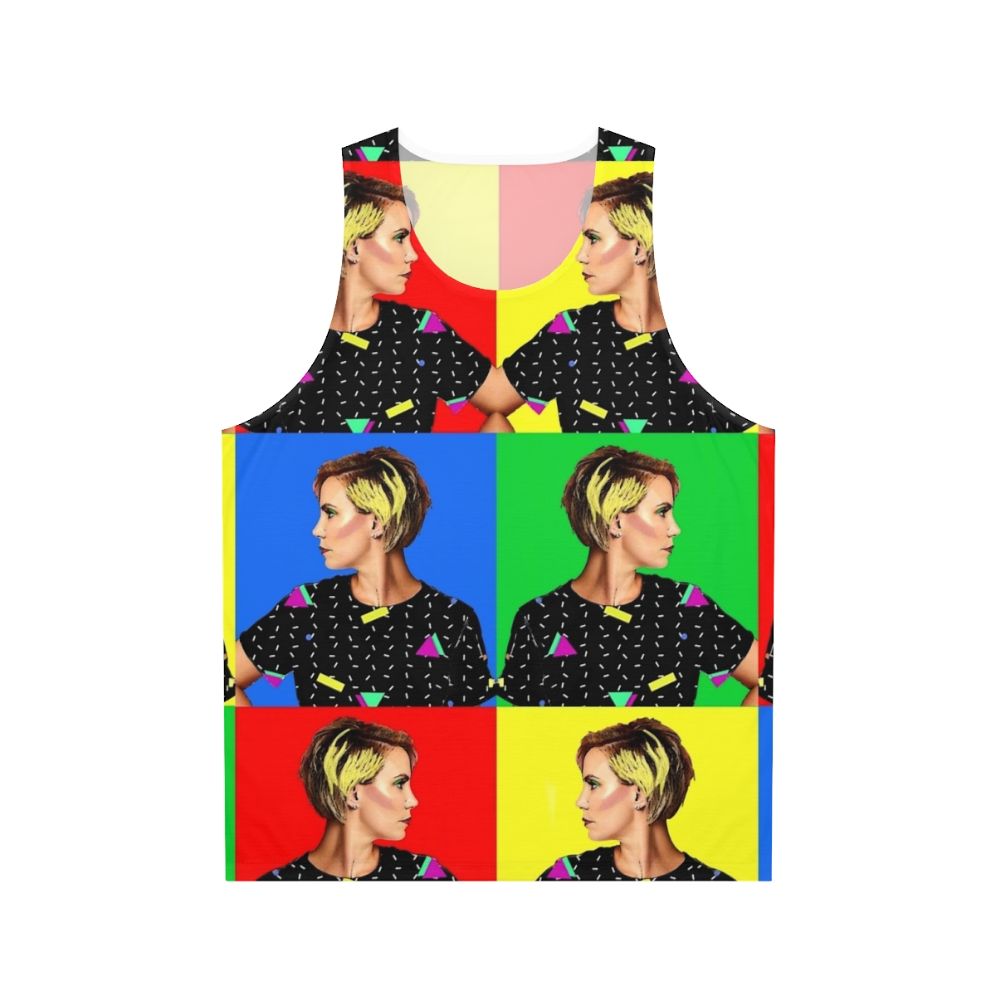 Claire Richards Pop Art Back To The Future Unisex Tank Top