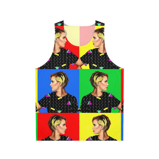 Claire Richards Pop Art Back To The Future Unisex Tank Top