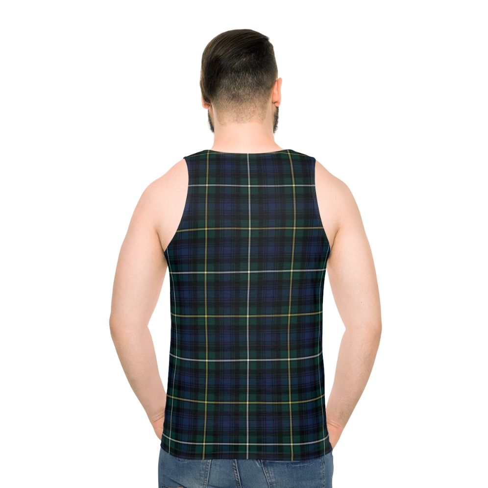 Clan Campbell tartan unisex tank top