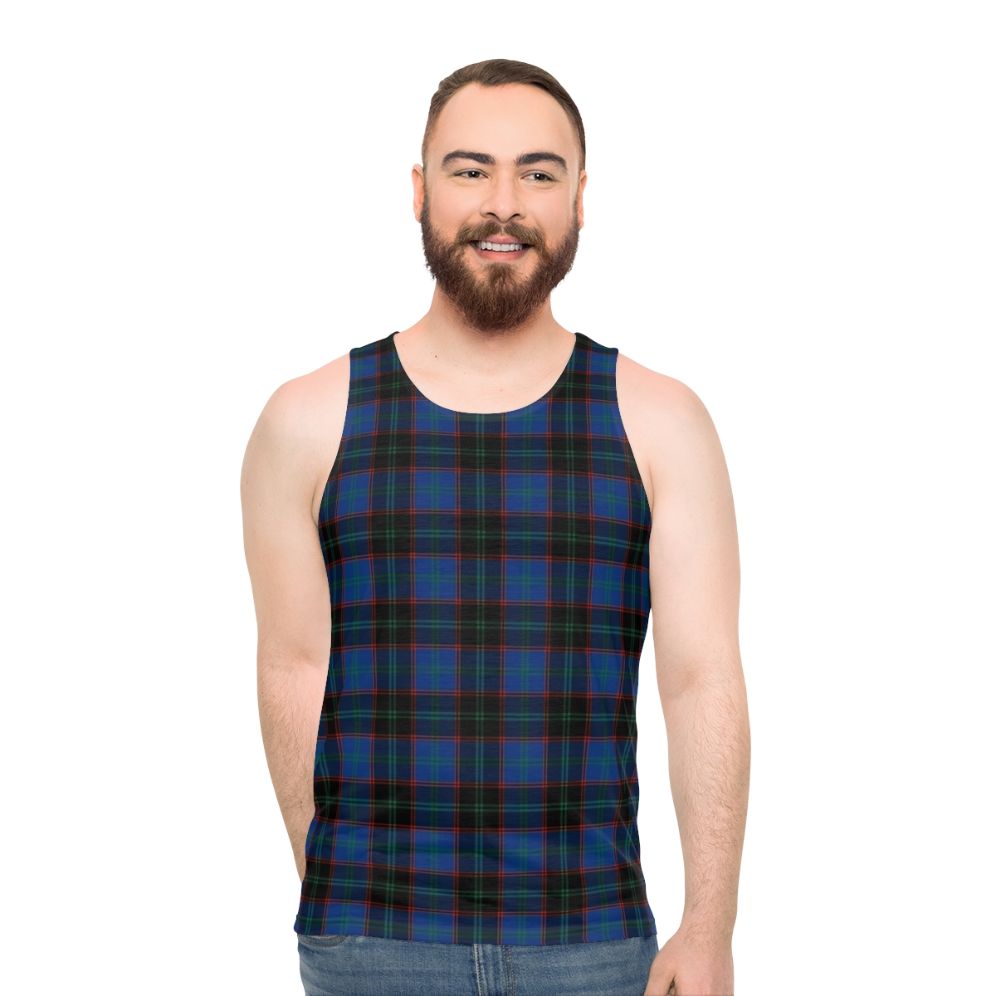 Clan Hume Tartan Unisex Tank Top