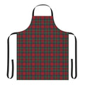 Clan Macduff inspired tartan apron in red plaid pattern