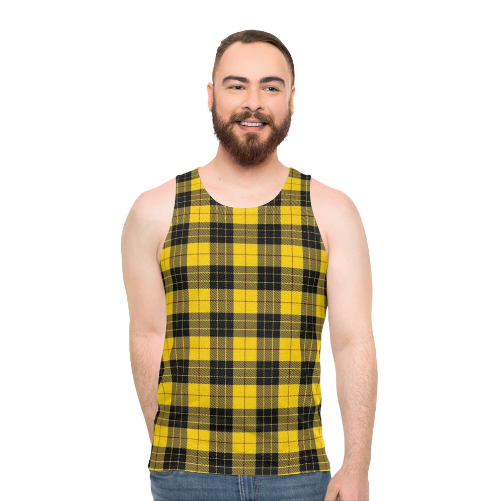 Clan Macleod Of Lewis Tartan Unisex Tank Top