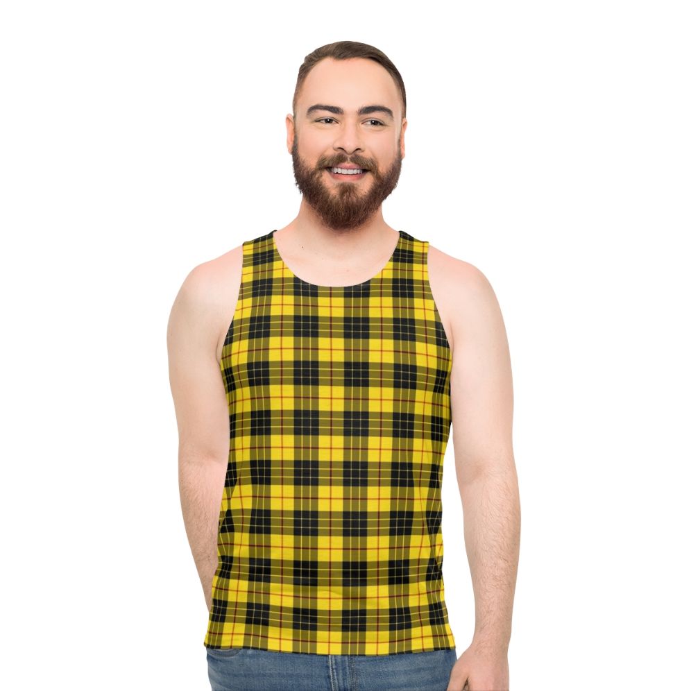 Clan Macleod tartan unisex tank top