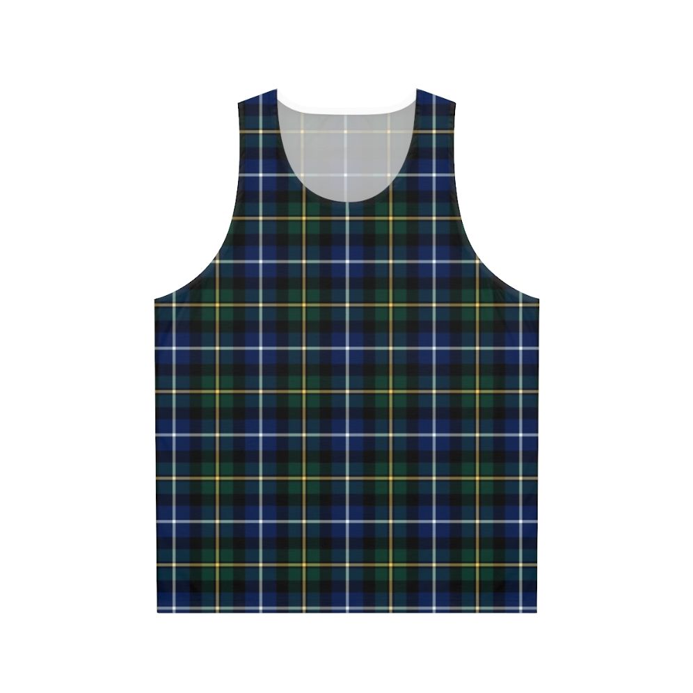 Clan Macneil tartan unisex tank top