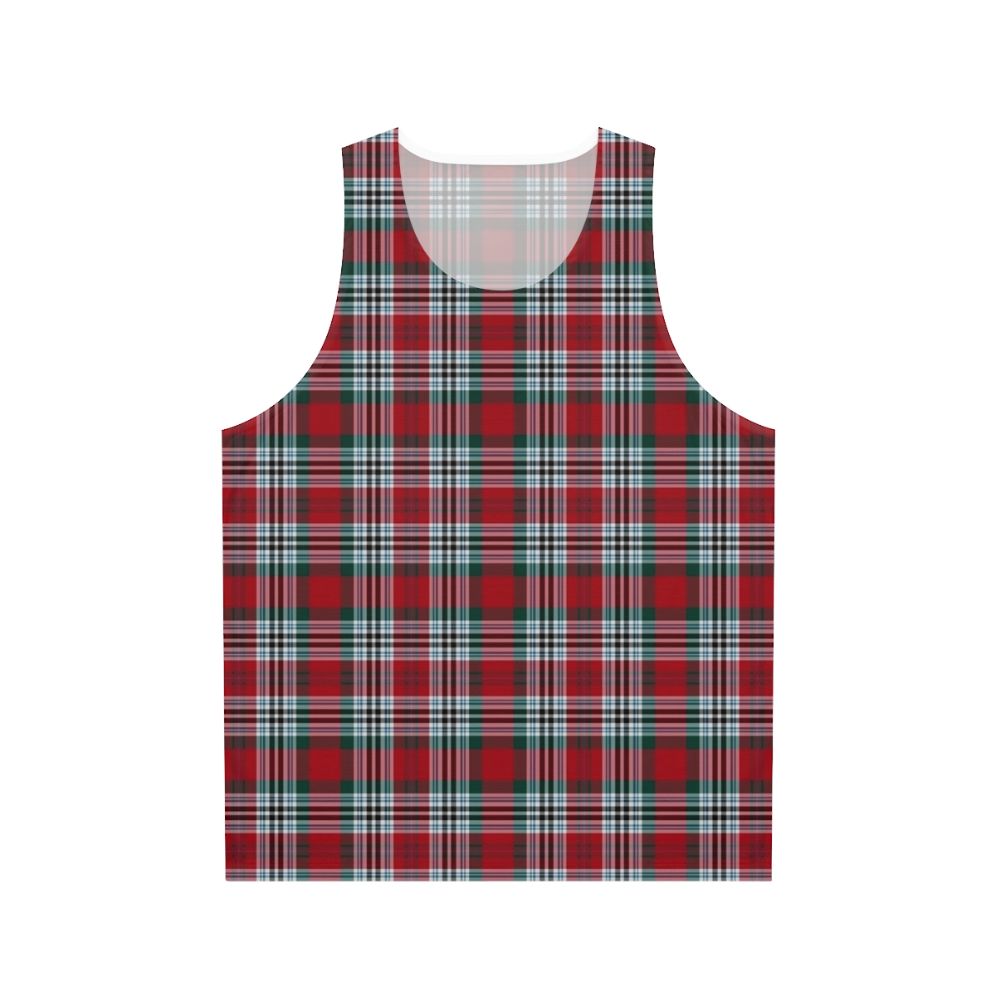 Clan Metcalf Tartan Unisex Tank Top