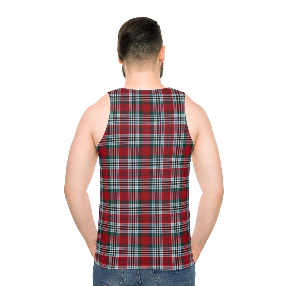 Clan Metcalf Tartan Unisex Tank Top