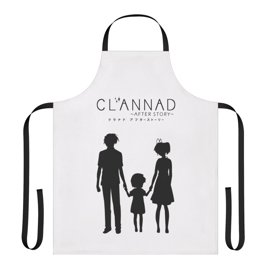 Clannad After Story-themed apron with cute anime characters