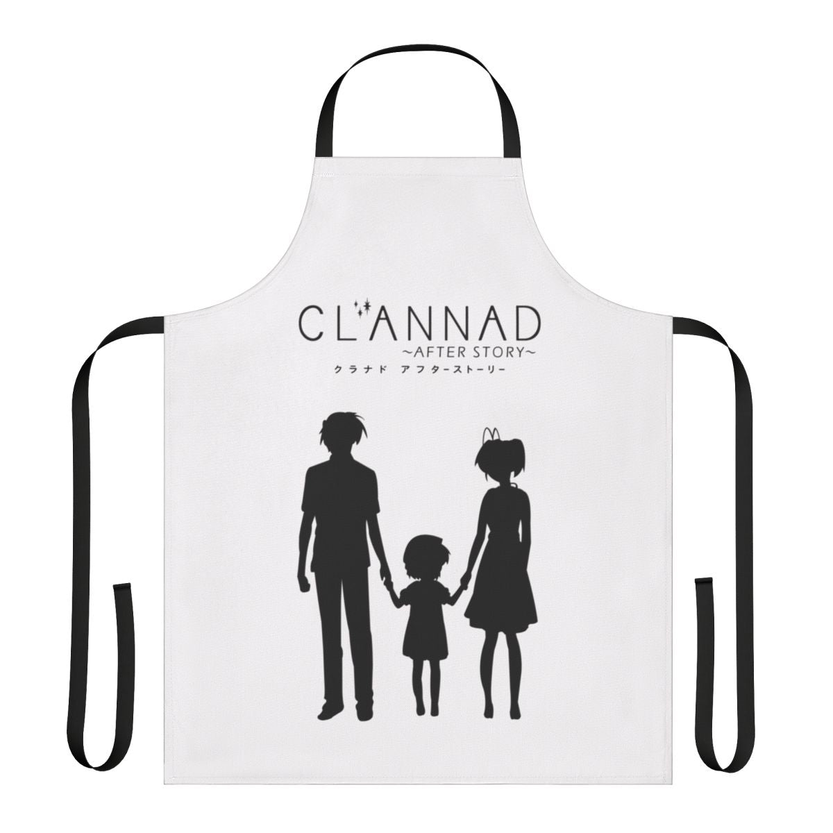 Clannad After Story-themed apron with cute anime characters