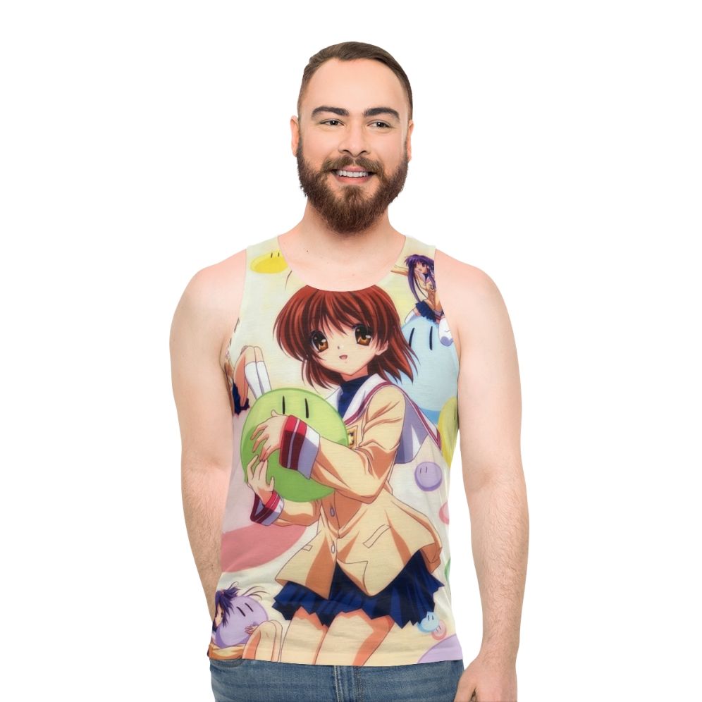 Clannad Anime Nagisa Furukawa Unisex Tank Top