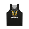 Claptrap inspired unisex tank top for Borderlands fans