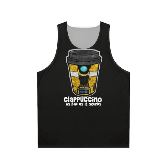 Claptrap inspired unisex tank top for Borderlands fans