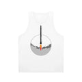 Clarinet Rocket Unisex Tank Top for Music Lovers