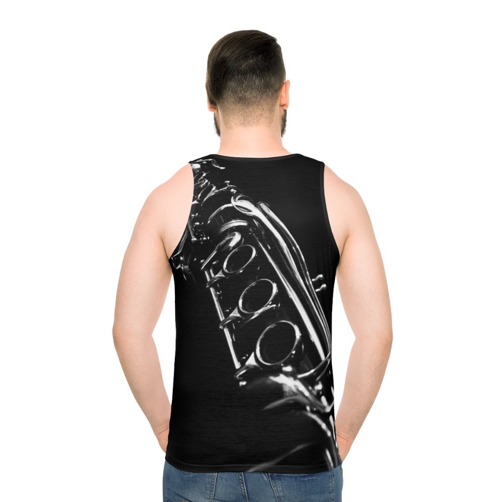 Clarinet Solo in B&W Unisex Tank Top