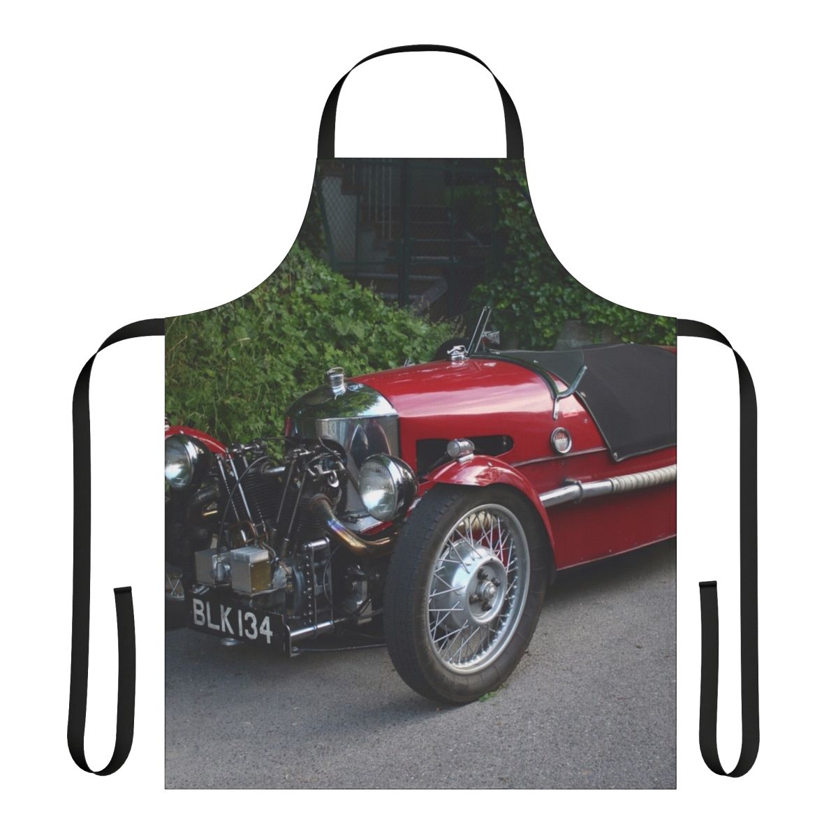 Classic 3-wheeler Morgan Super Sports inspired apron