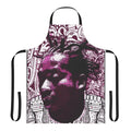 Classic 90s hip hop graffiti-style apron
