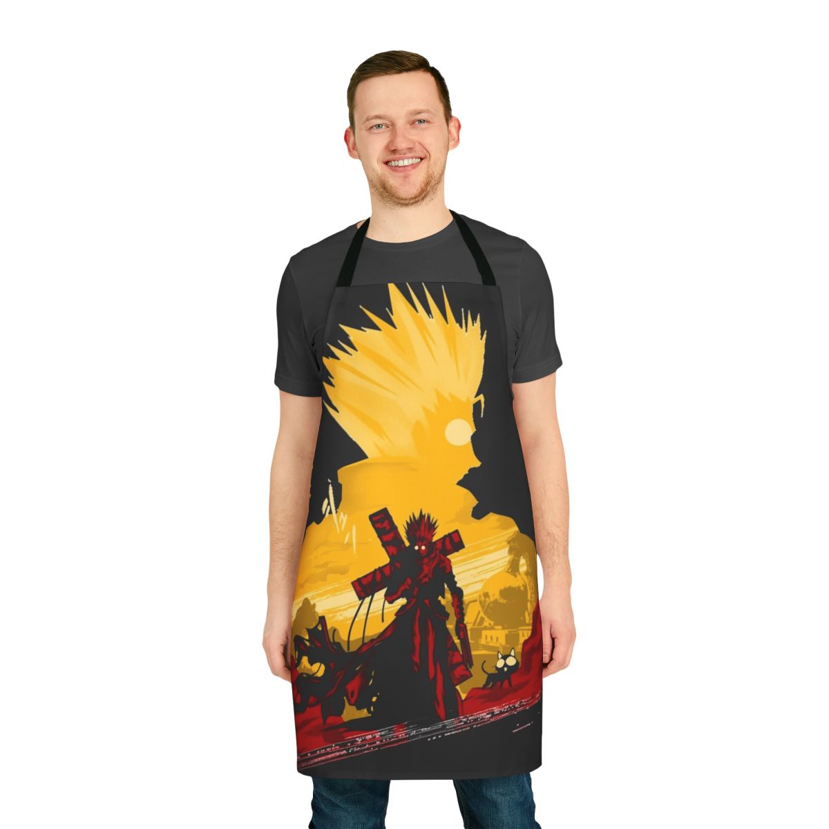 Humanoid Typhoon themed classic style apron