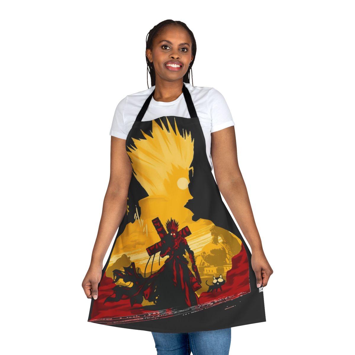 Humanoid Typhoon themed classic style apron
