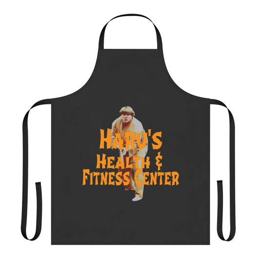 Classic apron featuring a design inspired by the iconic comedian Chris Farley