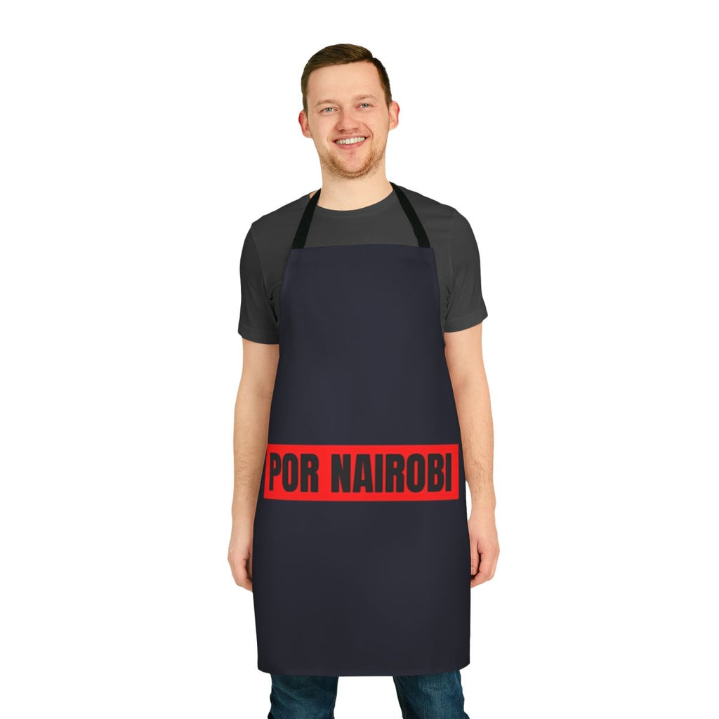 Classic apron featuring the iconic "Money Heist" or "La Casa de Papel" design