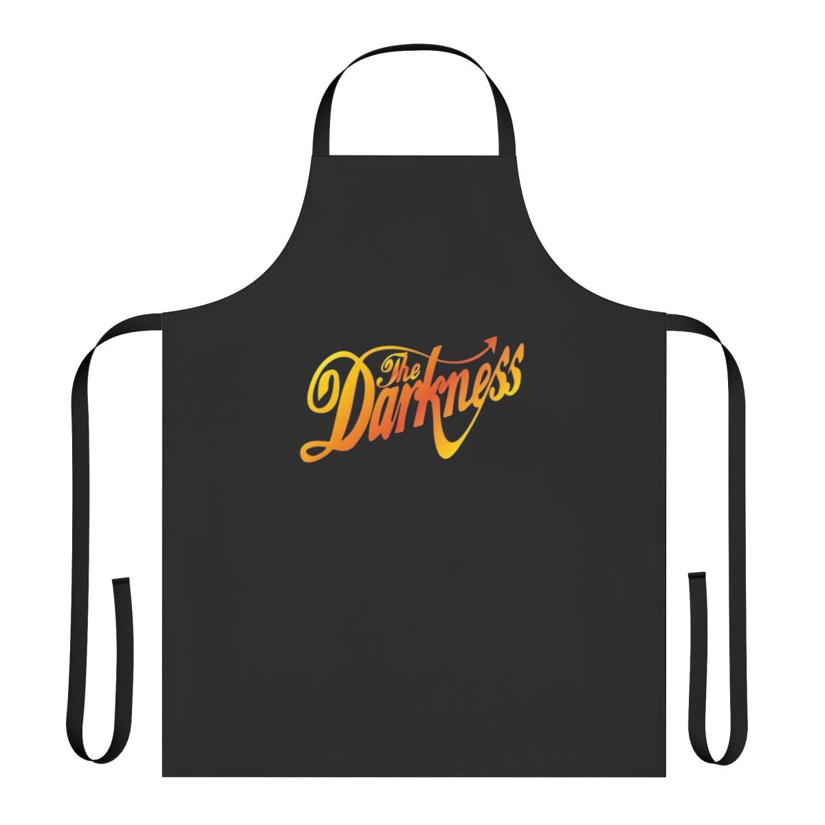 The Darkness Band Classic Apron featuring the band's iconic logo and design