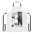 Classic cinema apron featuring a collage design from the 1975 film Dog Day Afternoon starring Al Pacino