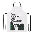 Vintage-style apron featuring the iconic movie poster for the classic silent film "The Cabinet of Dr. Caligari" with Conrad Veidt.