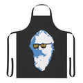 Brahms-inspired classical music apron for cooking and baking