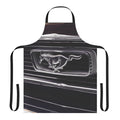 Ford Mustang inspired apron featuring the iconic Mustang logo