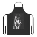 A classic black and white apron design inspired by the iconic Jane Birkin and French singer Serge Gainsbourg.