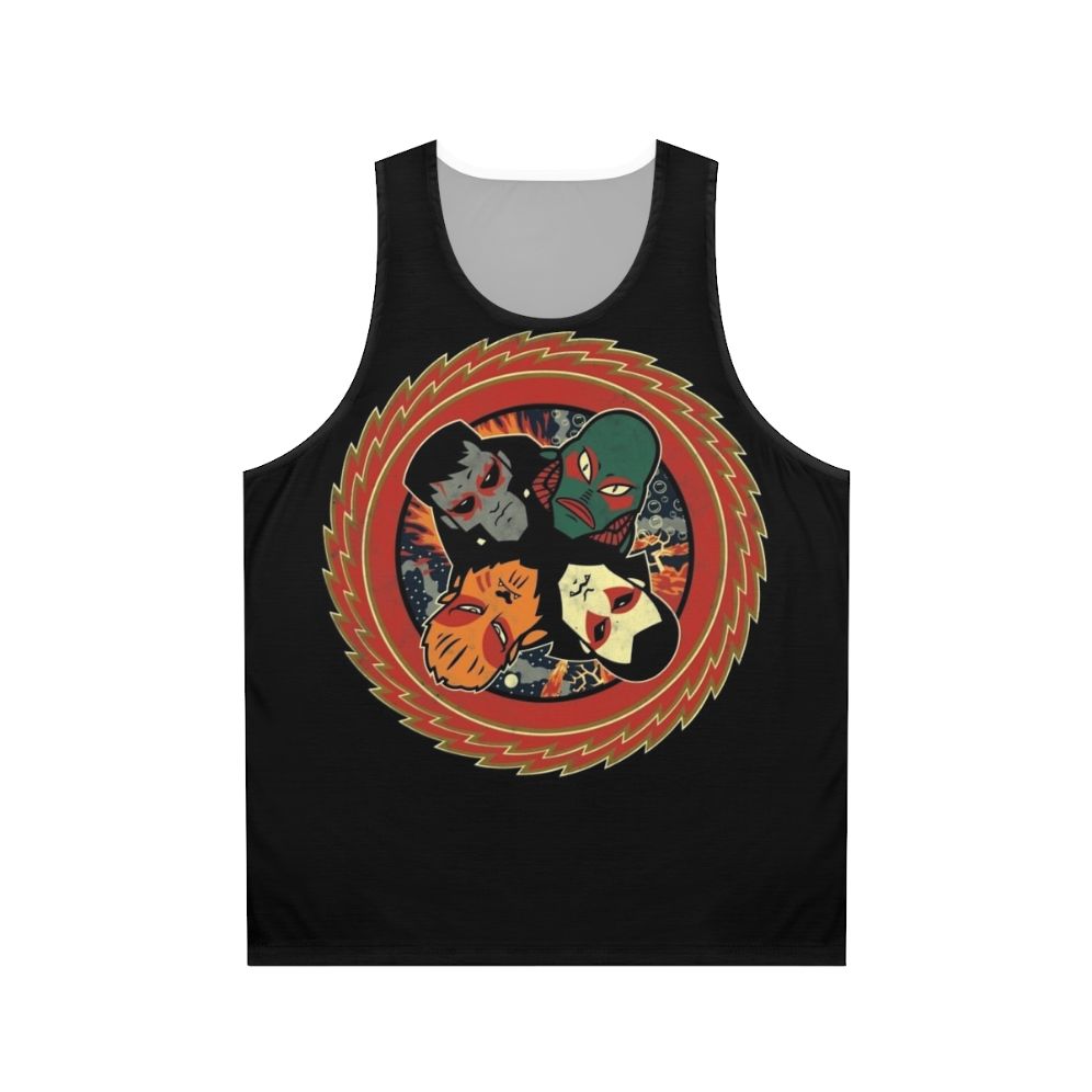Classic Monsters & Glam Rock Unisex Tank Top