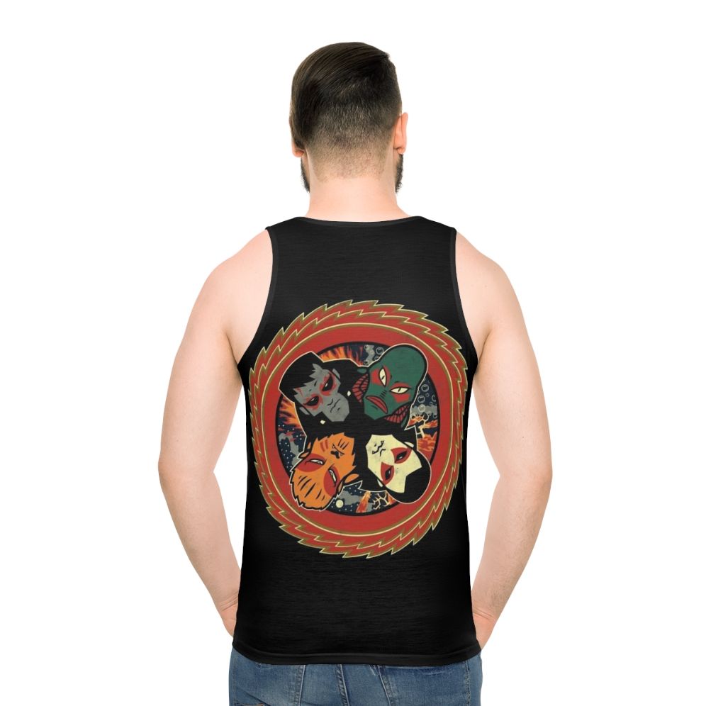 Classic Monsters & Glam Rock Unisex Tank Top
