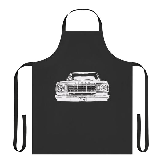Classic muscle truck-inspired apron for the garage or auto shop