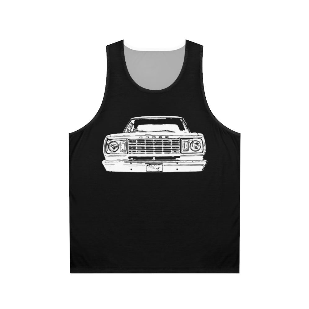 Classic Muscle Truck Unisex Tank Top