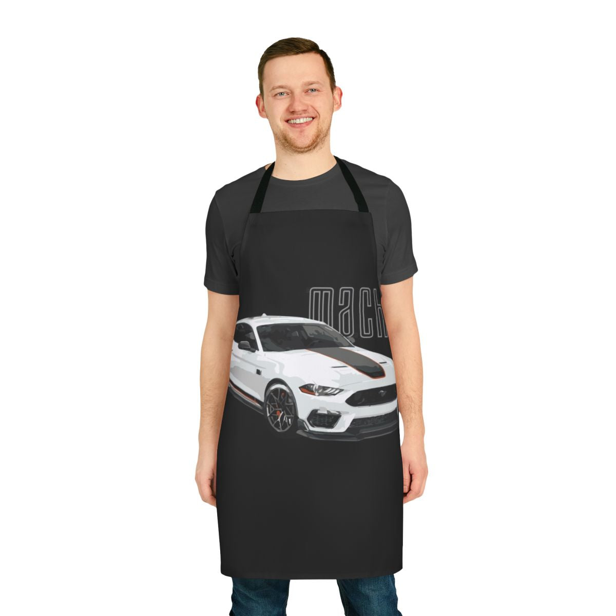 Mach 1 Mustang GT 5.0L V8 Apron - Retro Ford Mustang Inspired Design