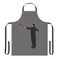 A high-quality apron featuring a design inspired by the film "The Prestige"