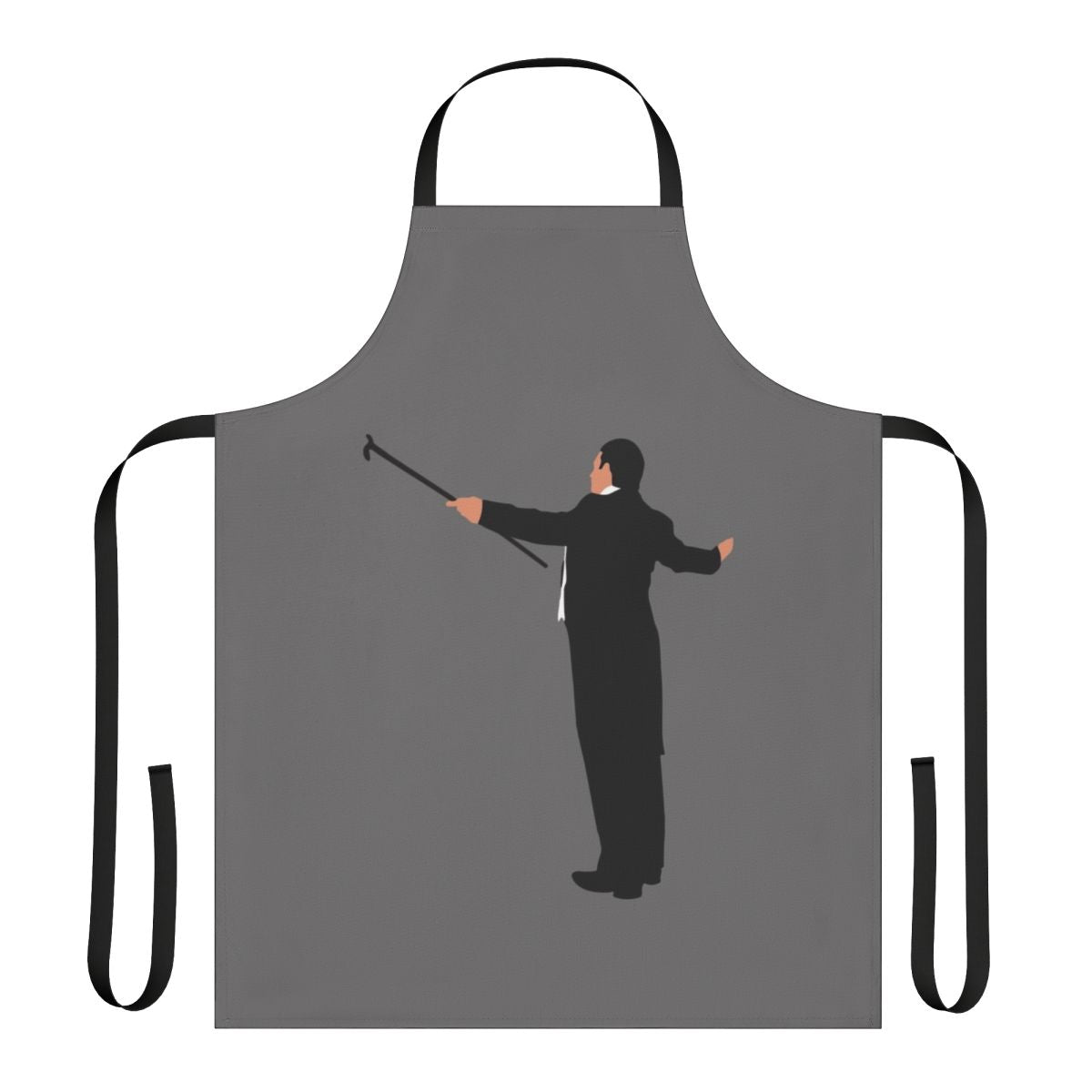 A high-quality apron featuring a design inspired by the film "The Prestige"