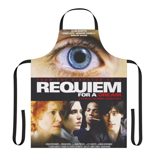 Stylish apron inspired by the classic Requiem for a Dream film