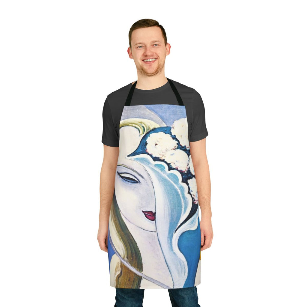 Layla Apron with Retro 60s 70s Music Vibes