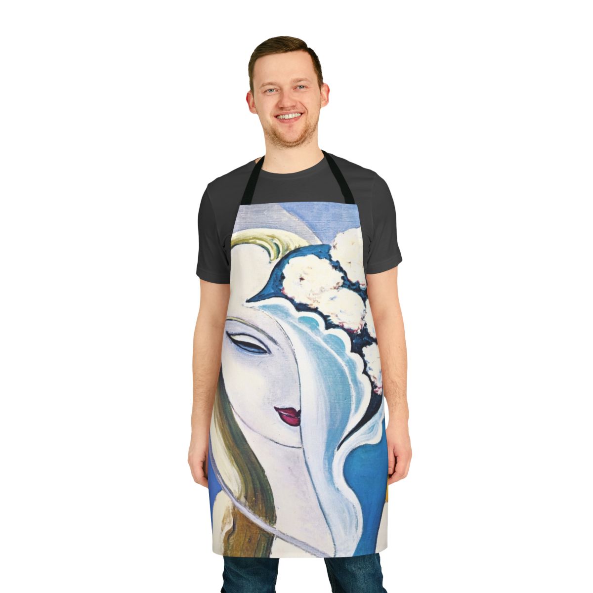 Layla Apron with Retro 60s 70s Music Vibes