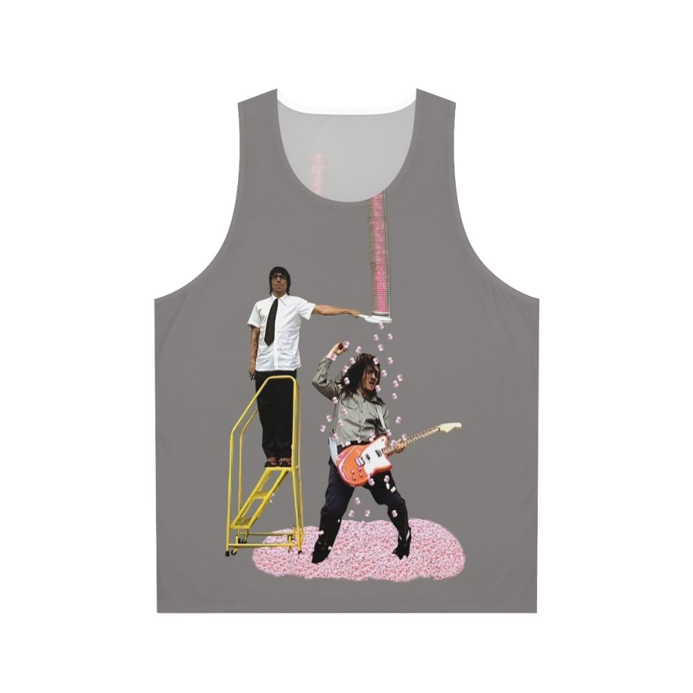 Classic rock unisex tank top with music band design
