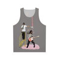 Classic rock unisex tank top with music band design
