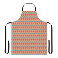 Classic sci-fi inspired apron featuring a question mark design and Sylvester Mccoy's Seventh Doctor from Doctor Who