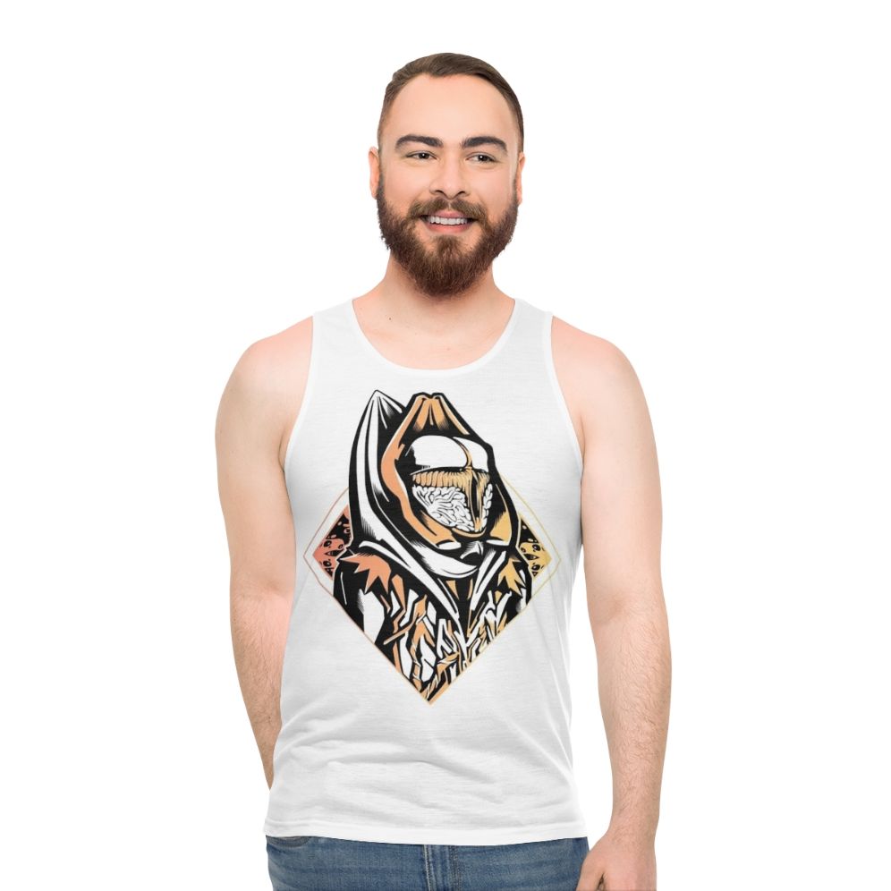 Classic Sixth Doctor Time & Space Unisex Tank Top